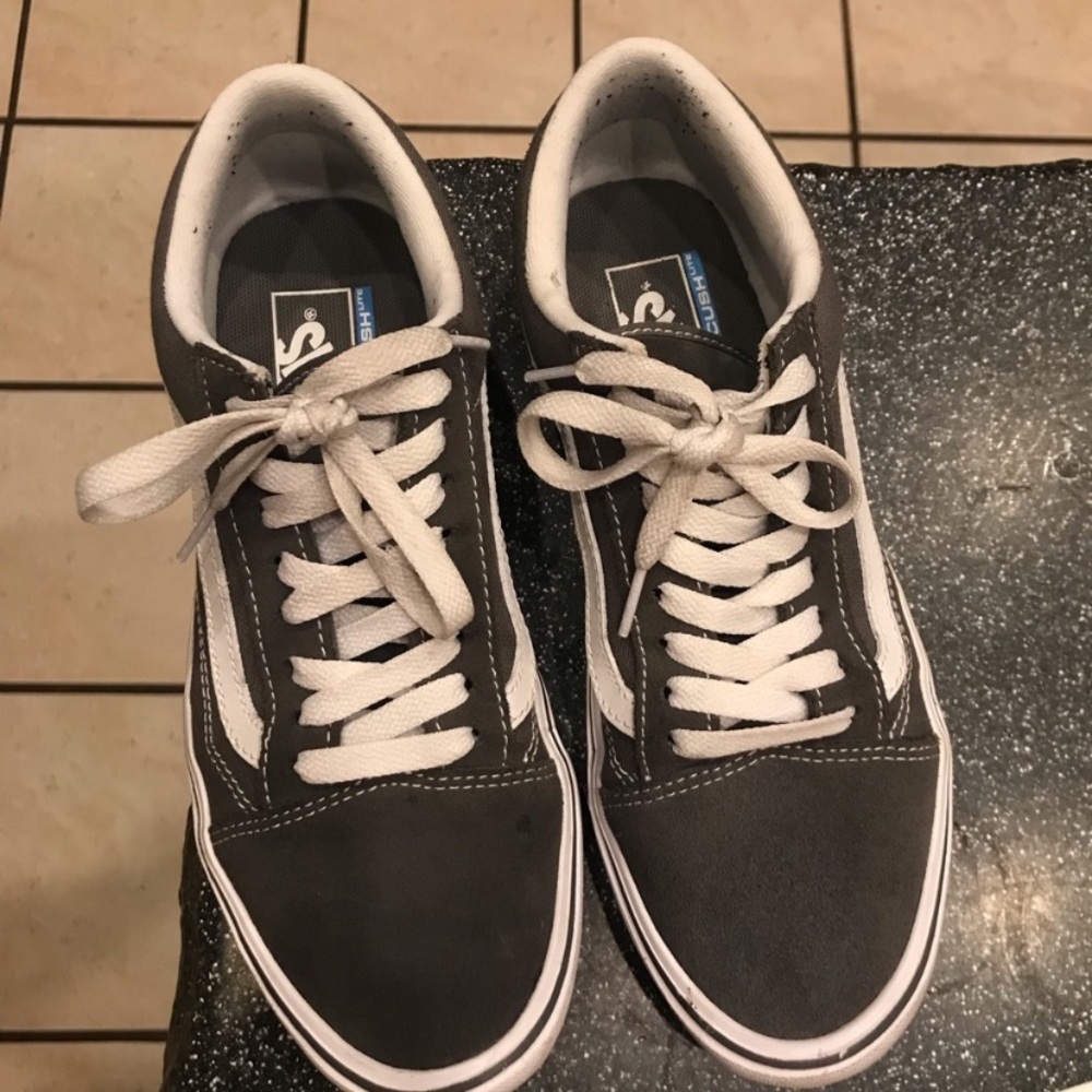 Grey vans